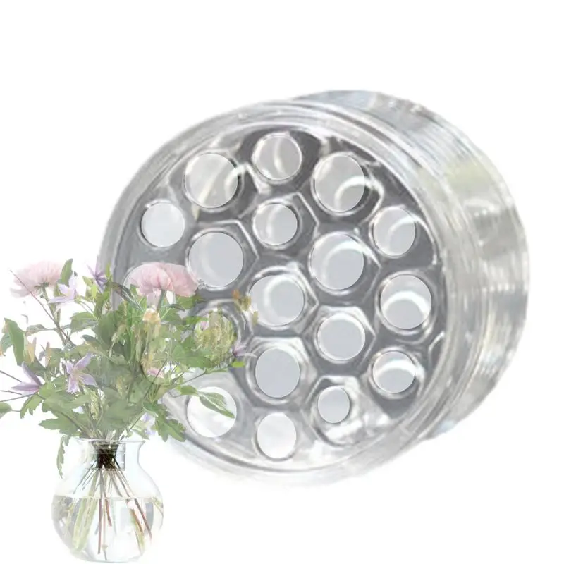 スパイラルIPKibanaステムホルダー、頑丈、クリア、花の - Ikebana Vase Kenzan のレビューと価格