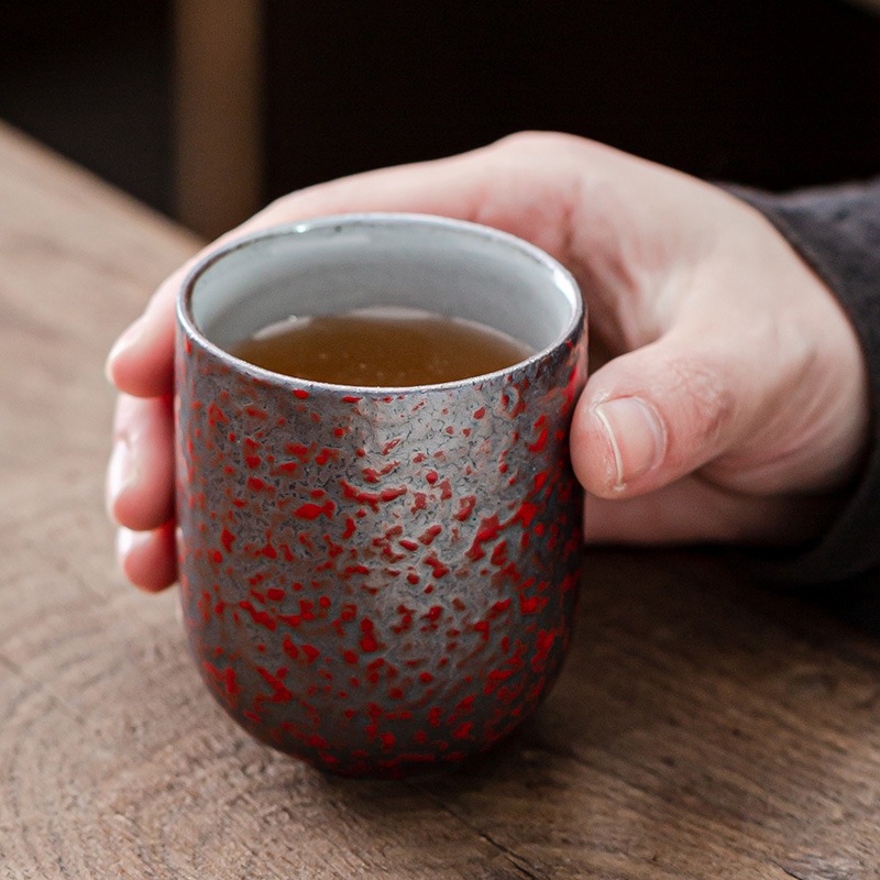 ヴィンテージセラミックティーカップ 日本製炻器、130ml  - Is Japanese Lifestyle Healthy のレビューと価格