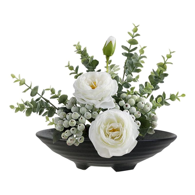 生け花花瓶キット、生け花ボウルと金属製花留め具、針矯正ツール - Ikebana Vase Kenzan のレビューと価格